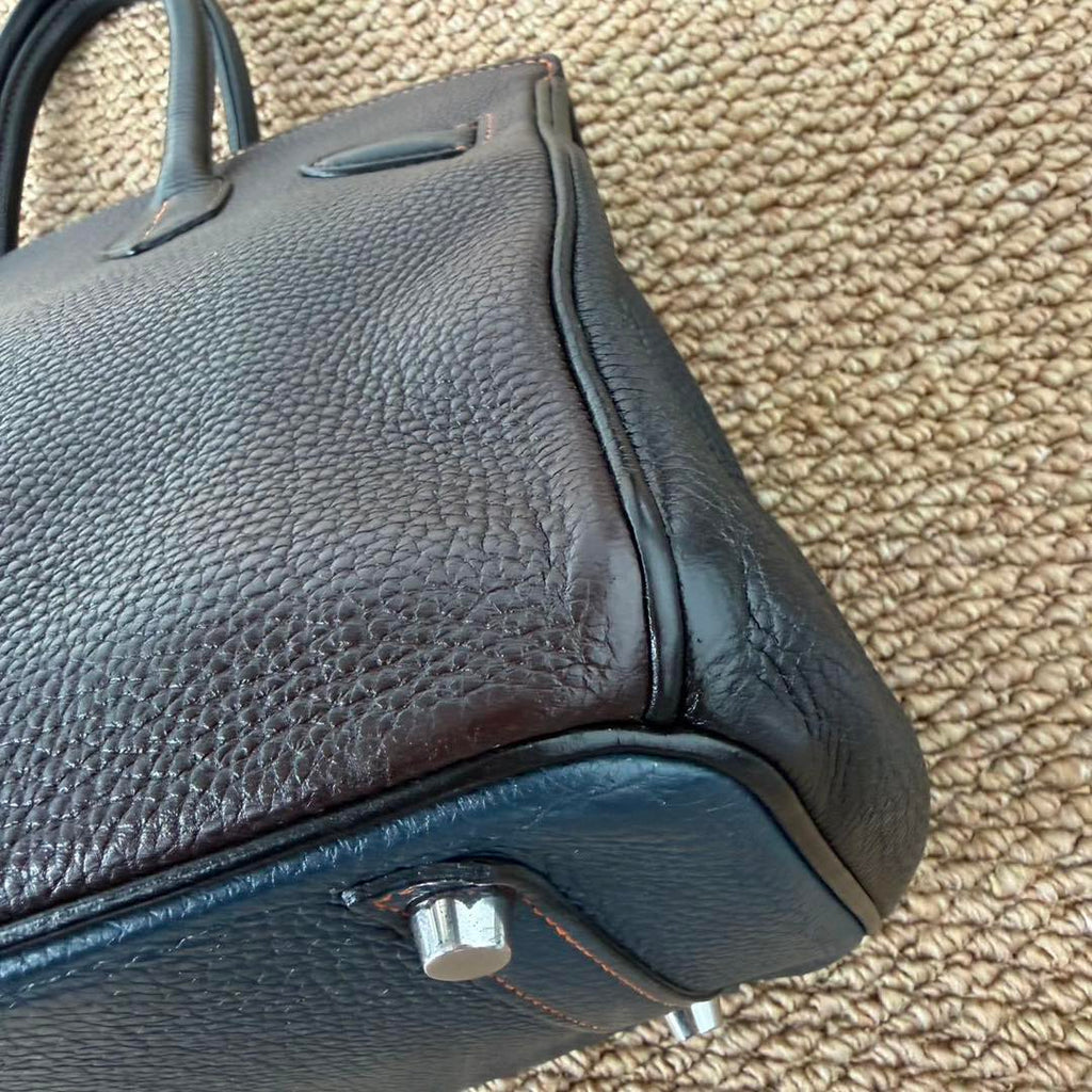 Birkin 30 Deep Blue/Ebene/Black