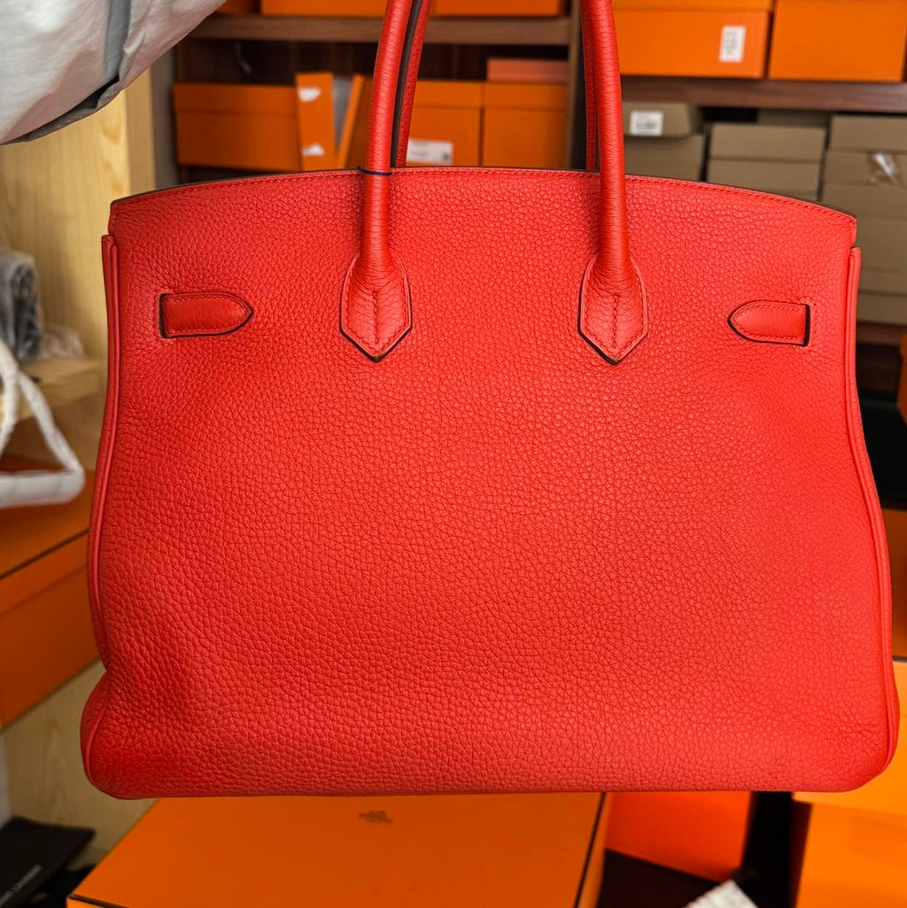 Birkin 35 Rouge Pivoine