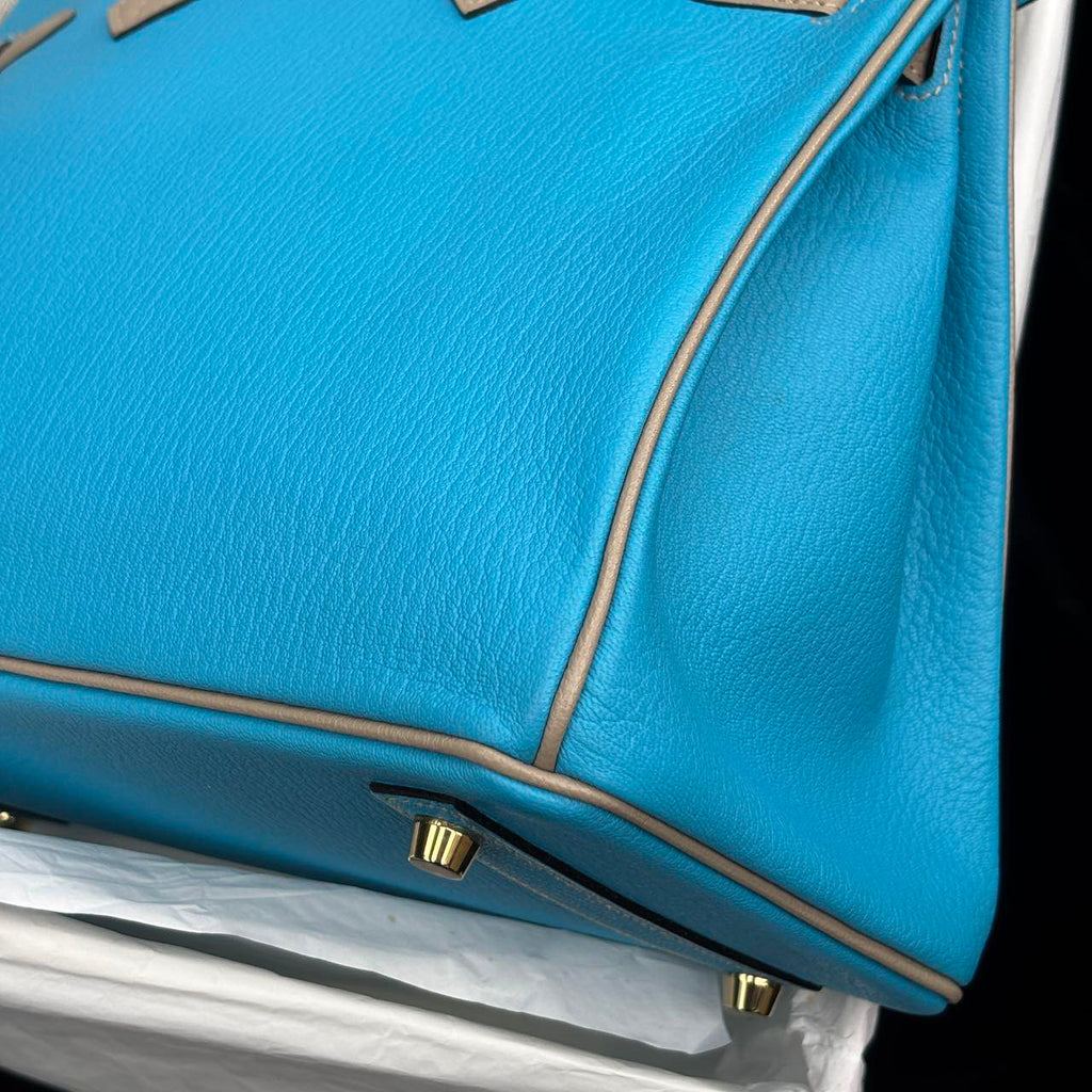 Birkin 30 SO Lagon Gris Asphalte