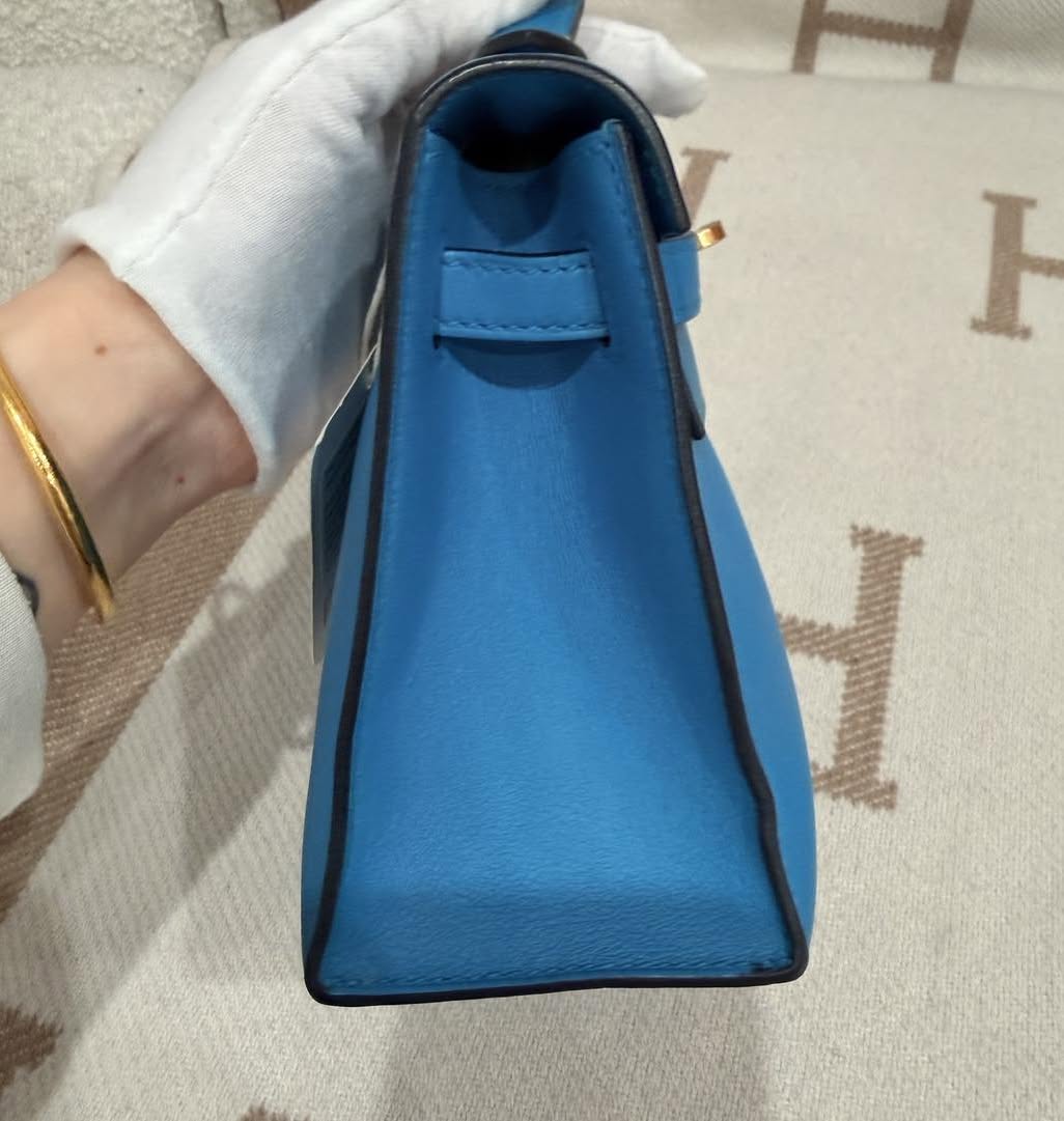 Kelly pochette Blue Frida