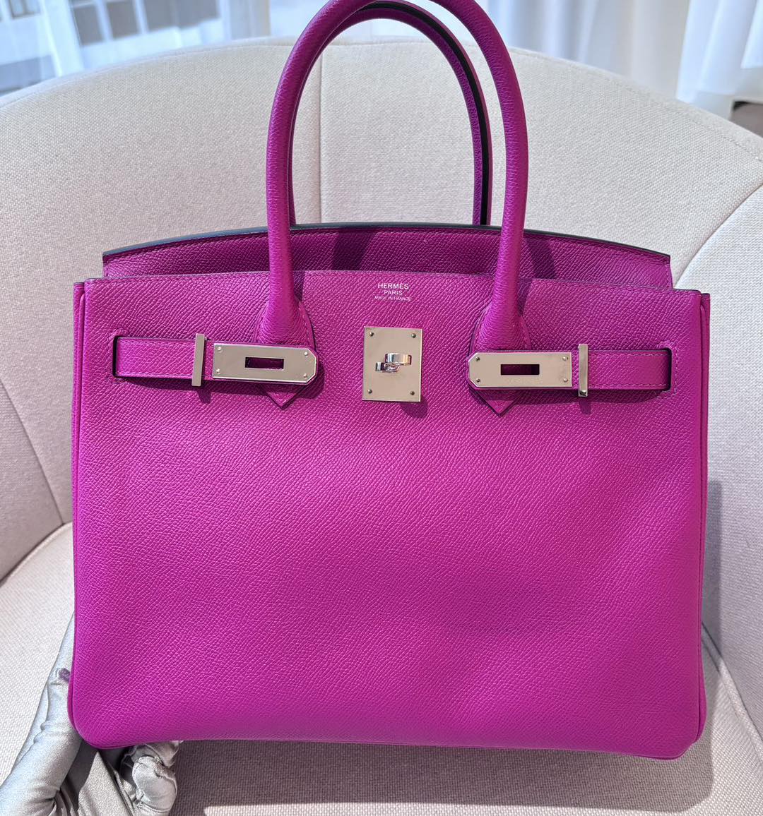 Birkin 30 Rose Purple