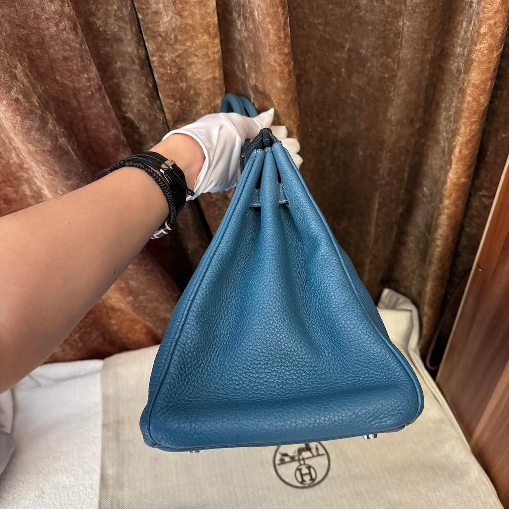 Birkin 40 Blue Jean