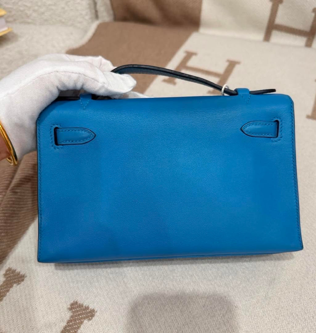 Kelly pochette Blue Frida