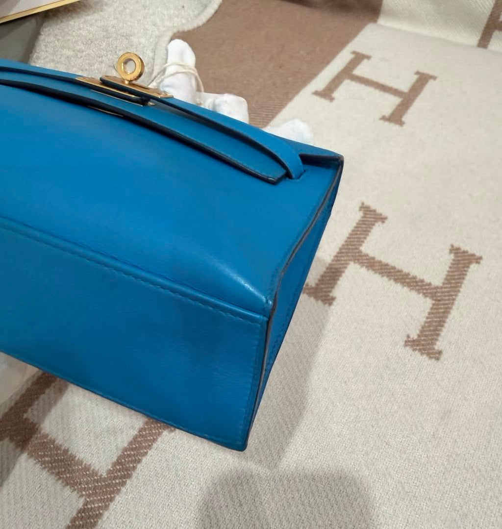 Kelly pochette Blue Frida