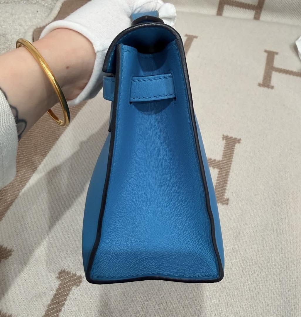 Kelly pochette Blue Frida