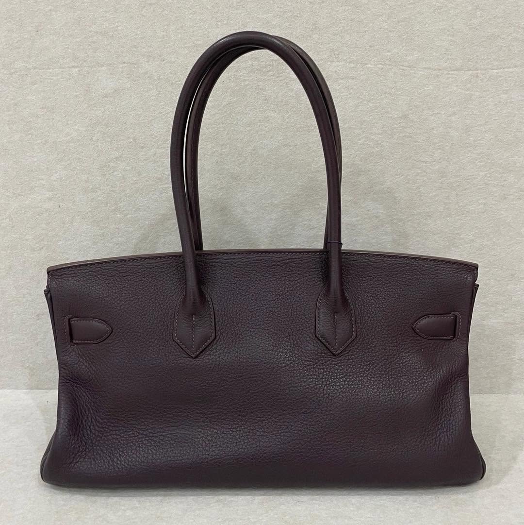 Birkin Shoulder 42 Raisin