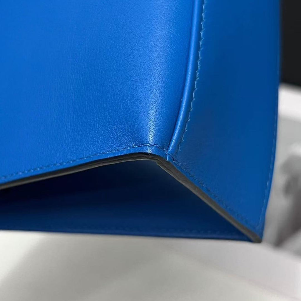 Kelly pochette Blue Zellige