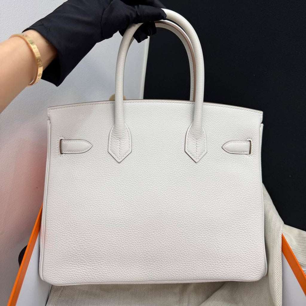 Birkin 30 Gris Pale