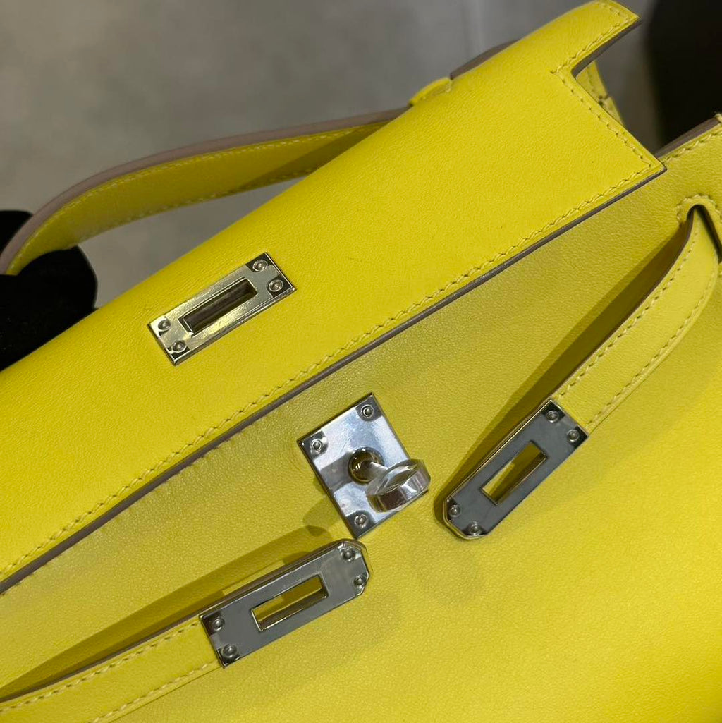Kelly pochette Jaune Citron