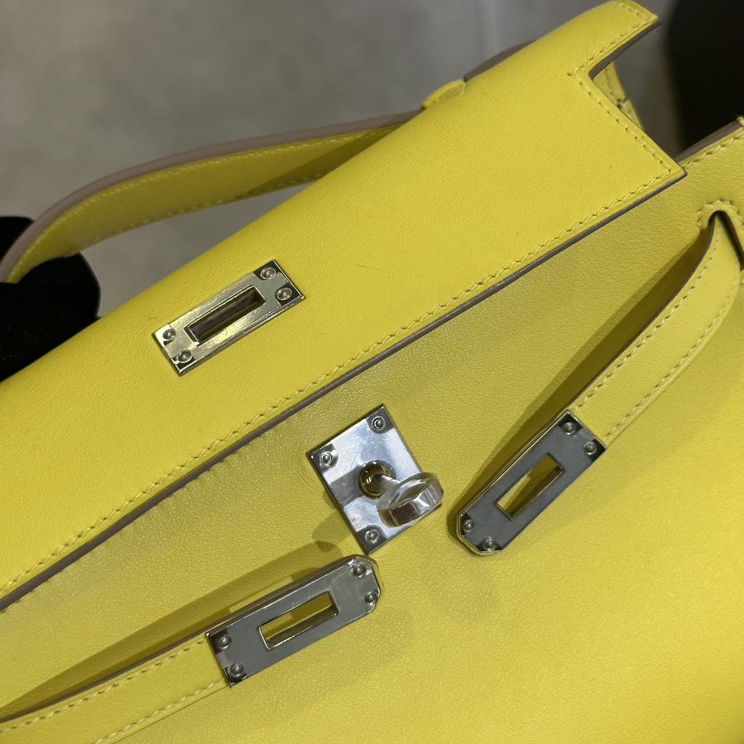 Kelly pochette Jaune Citron