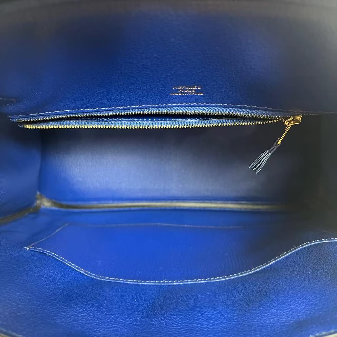 Birkin 30 Ghillies Blue Iris