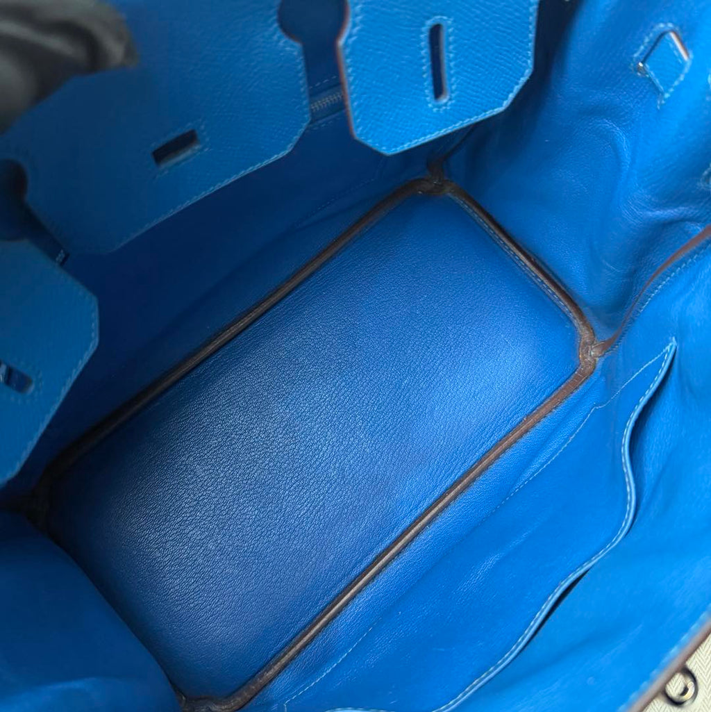 Birkin 30 Blue Zanzibar