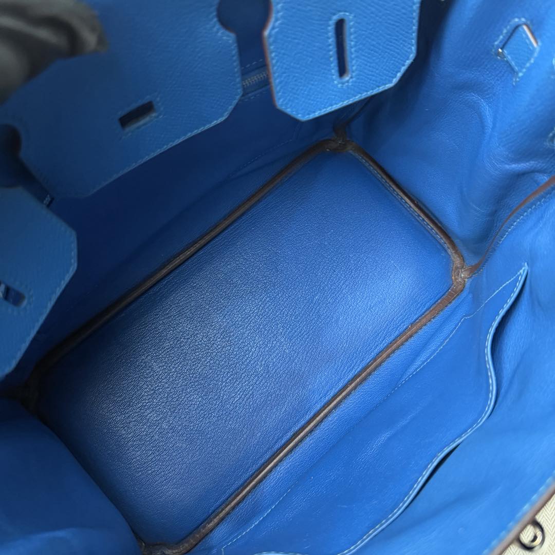 Birkin 30 Blue Zanzibar