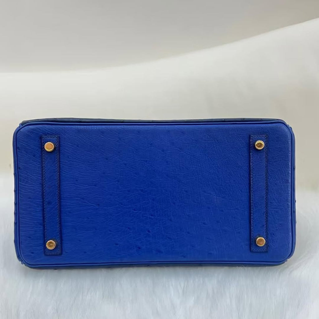 Birkin 30 Ghillies Blue Iris