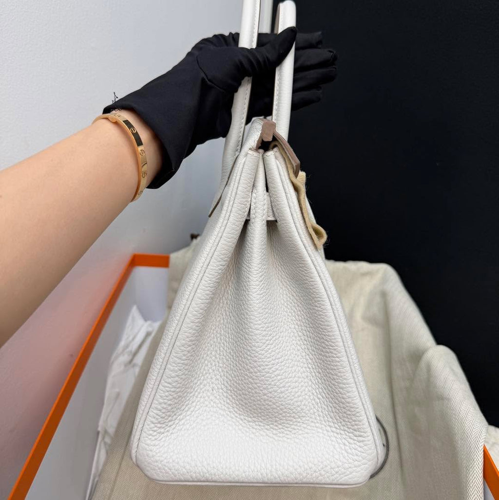 Birkin 30 Gris Pale