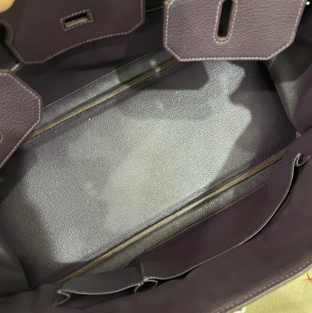 Birkin Shoulder 42 Raisin
