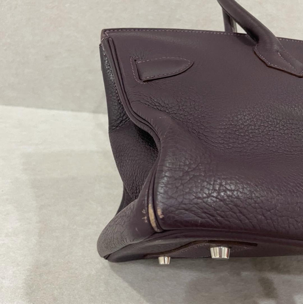 Birkin Shoulder 42 Raisin