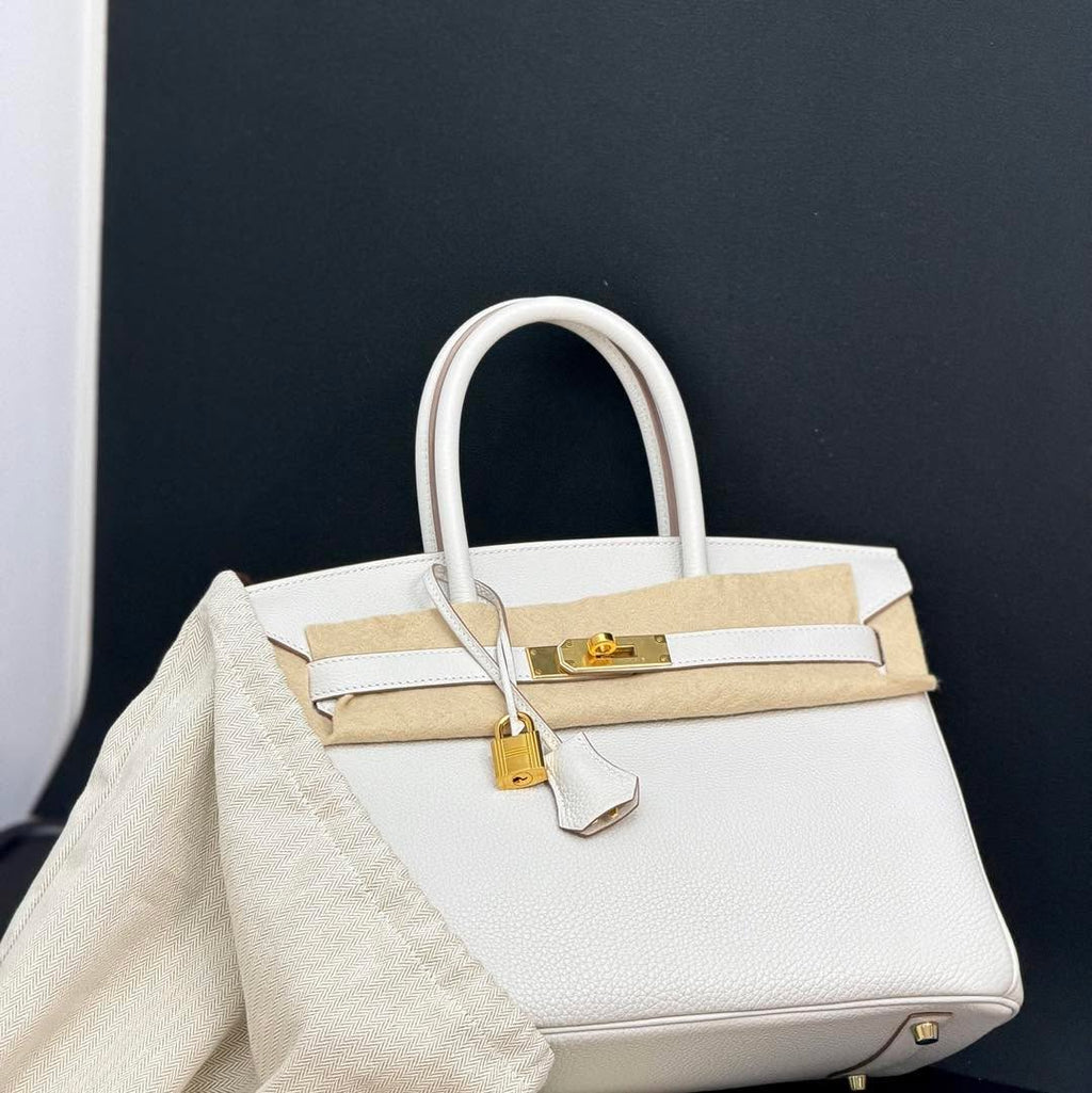 Birkin 30 Gris Pale