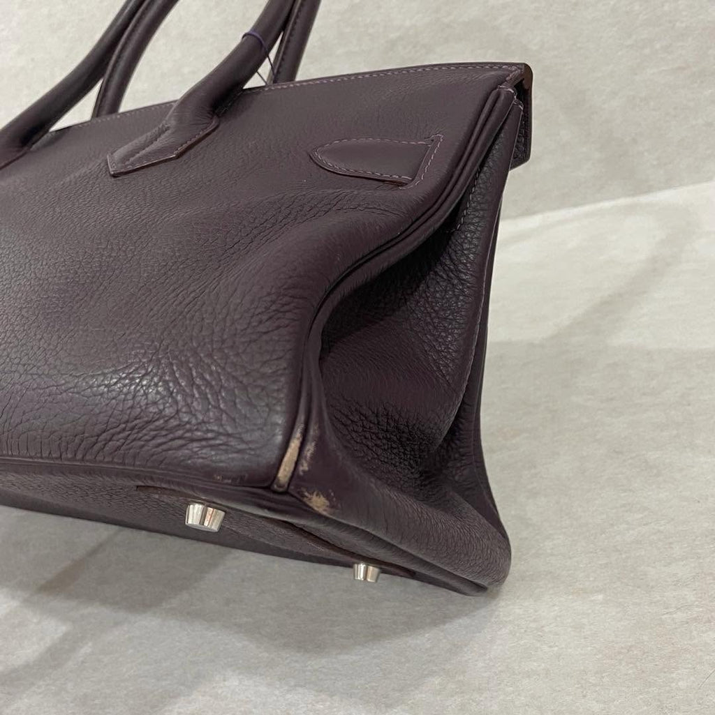 Birkin Shoulder 42 Raisin
