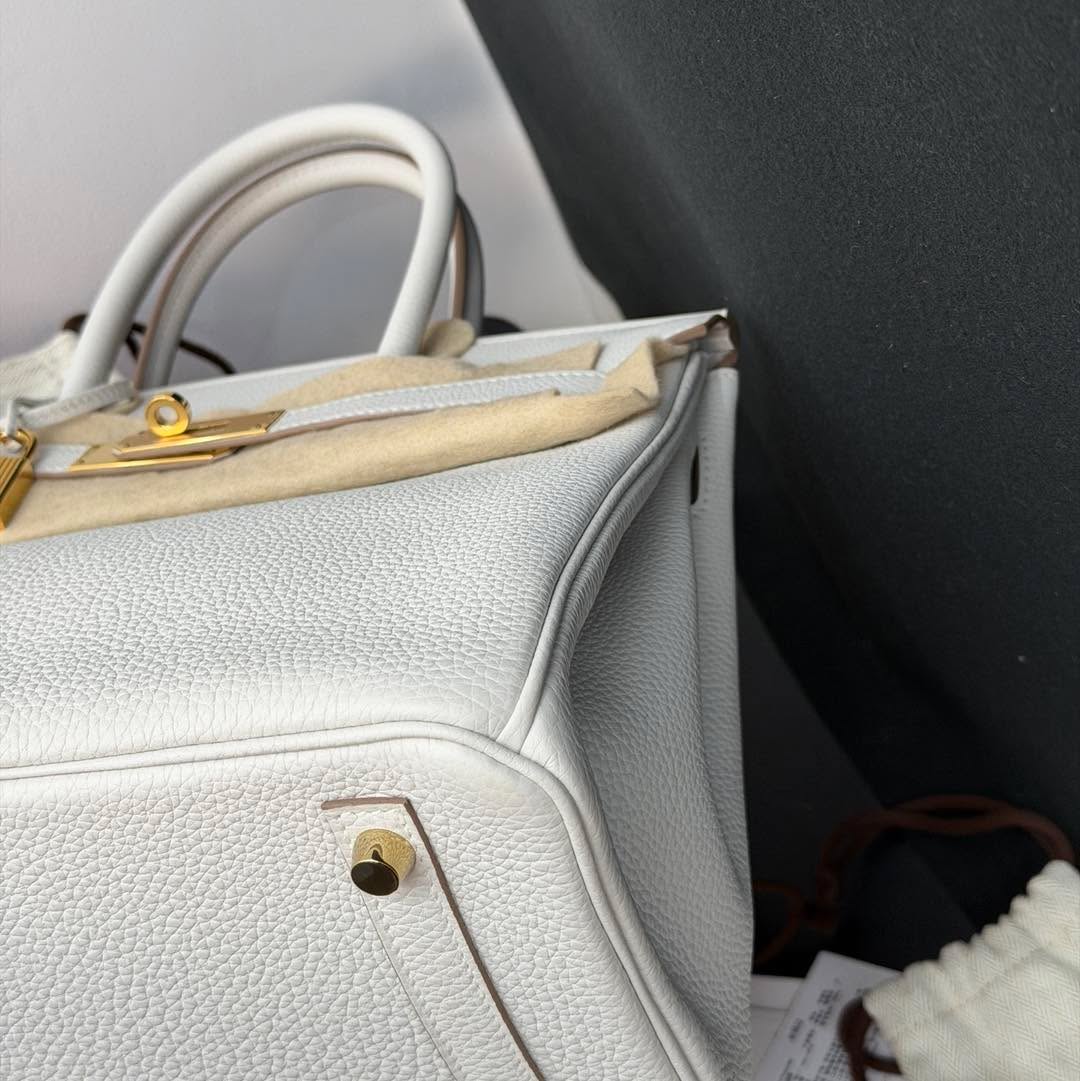 Birkin 30 Gris Pale