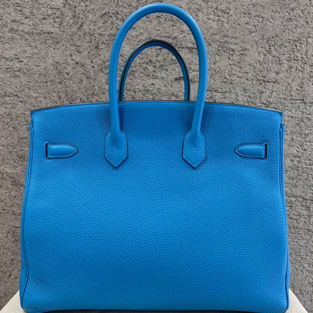 Birkin 35 Zanzibar verso Green