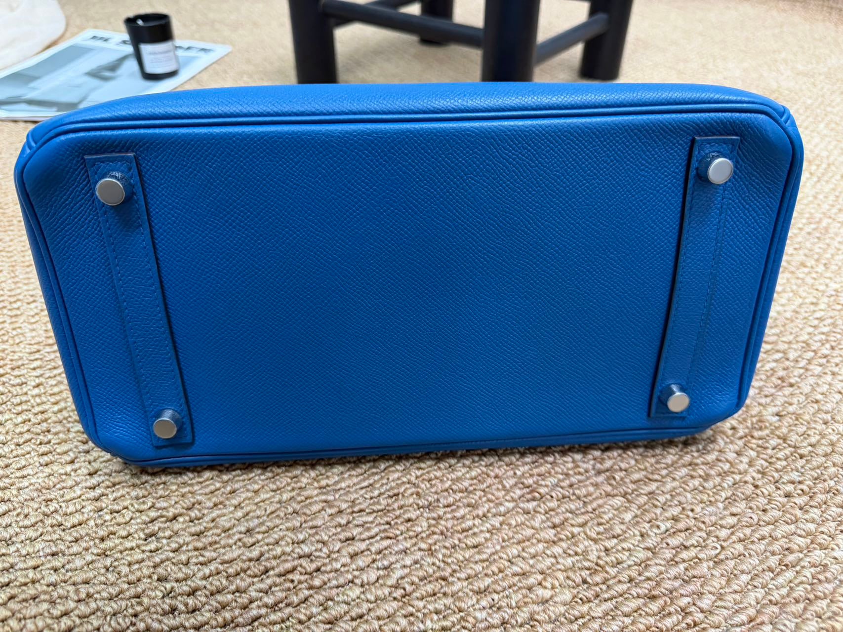 Birkin 30 Blue Mikonos