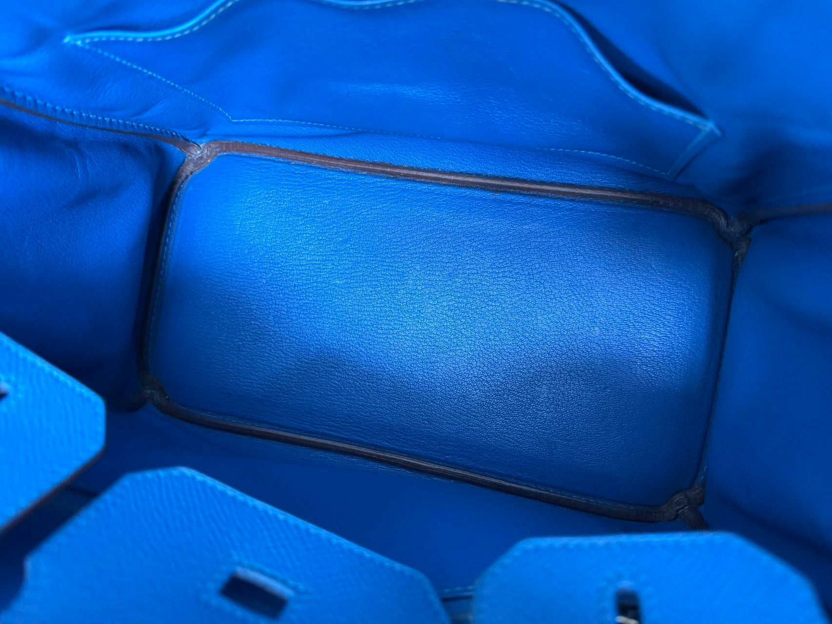 Birkin 30 Blue Mikonos