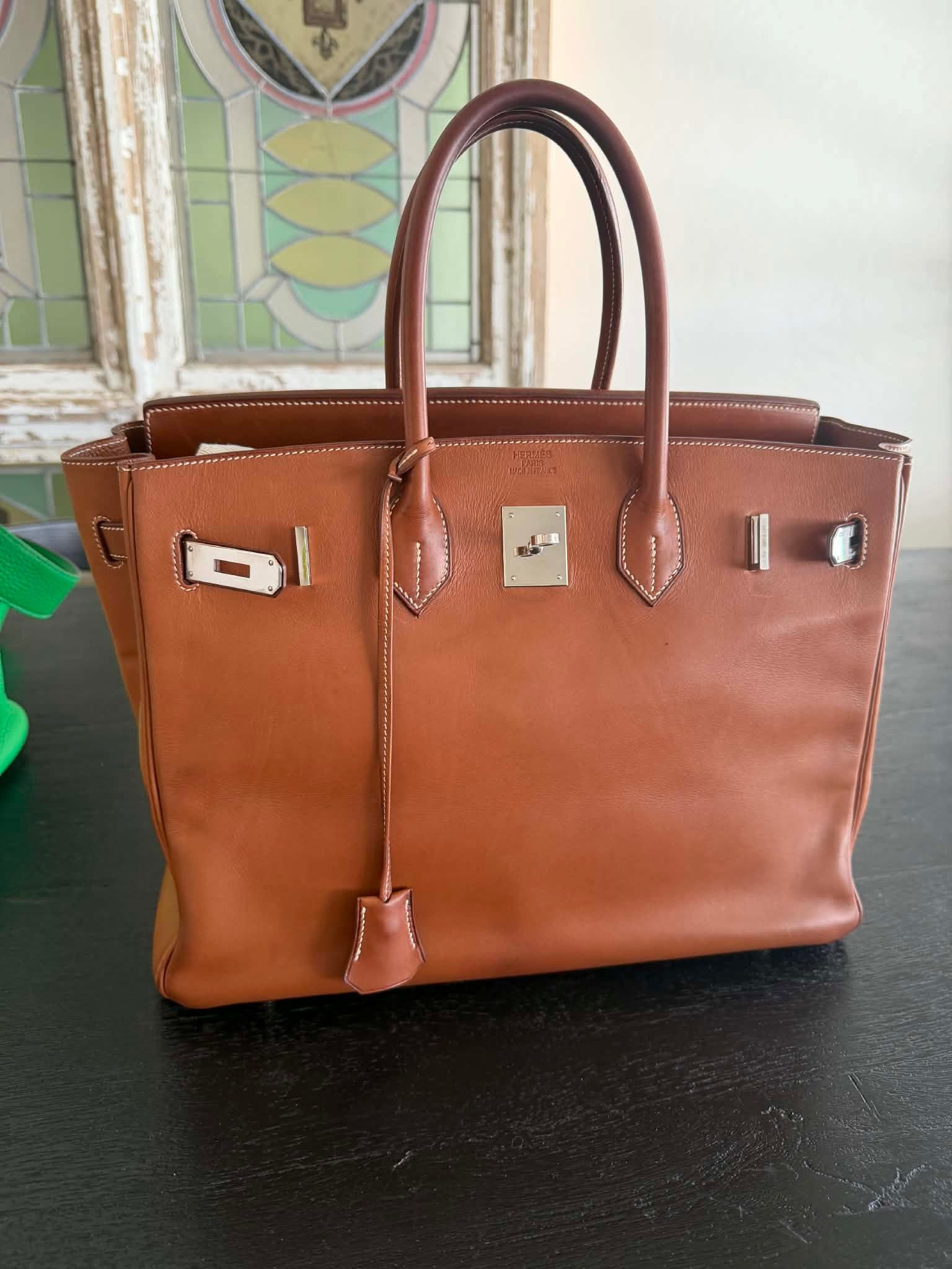 Birkin 35 smooth Barenia