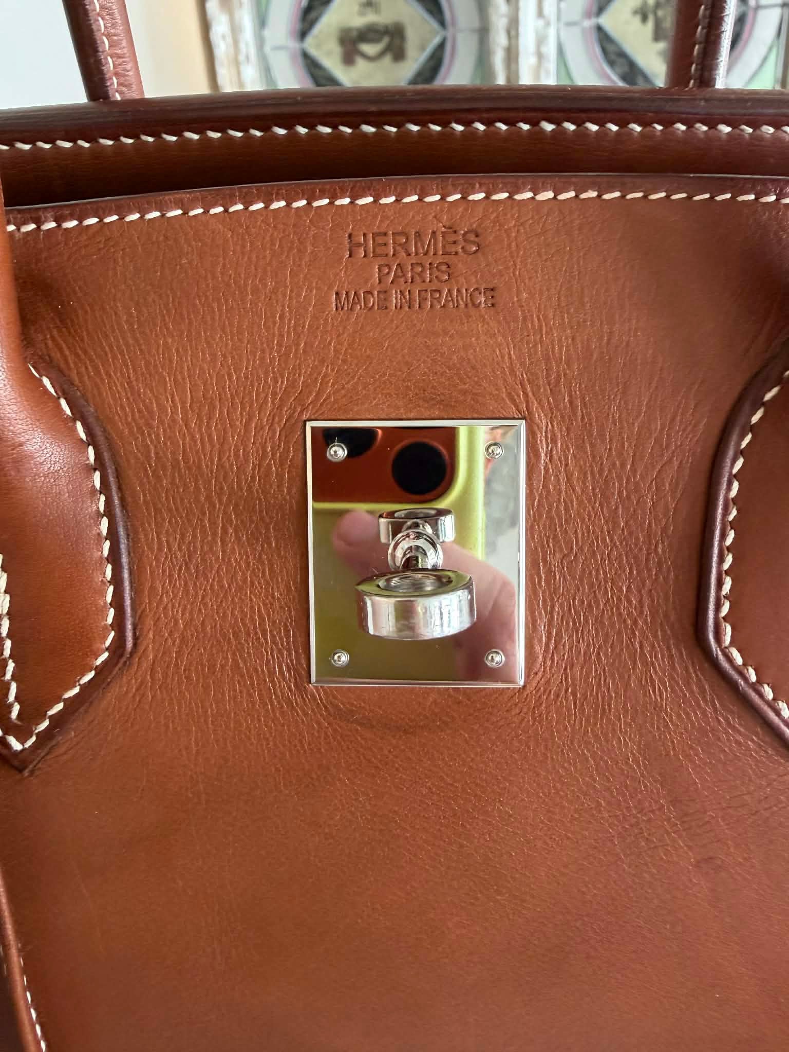 Birkin 35 smooth Barenia