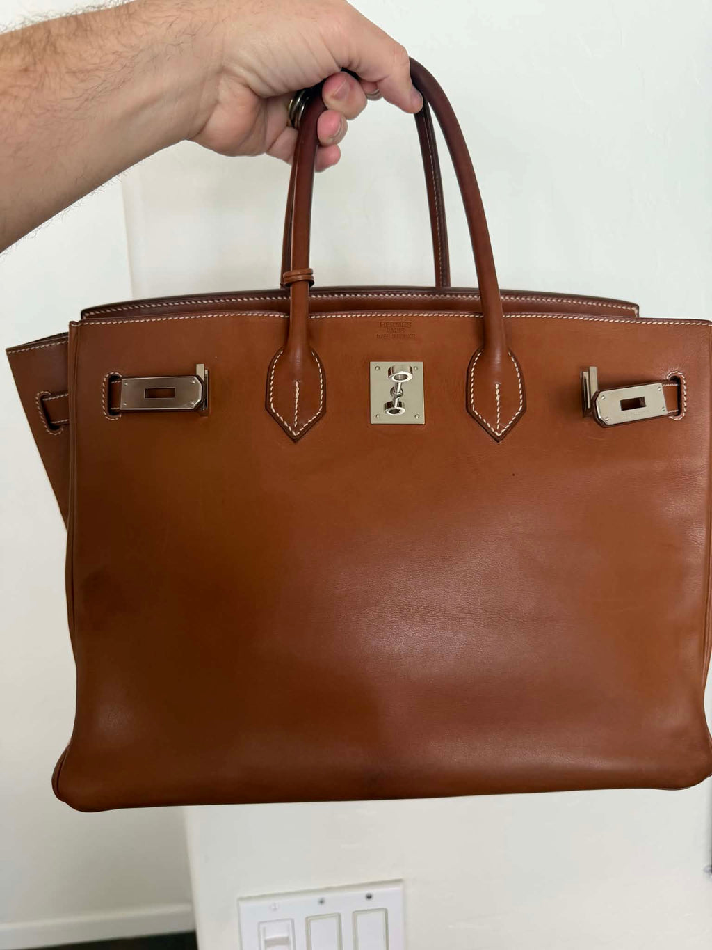 Birkin 35 smooth Barenia