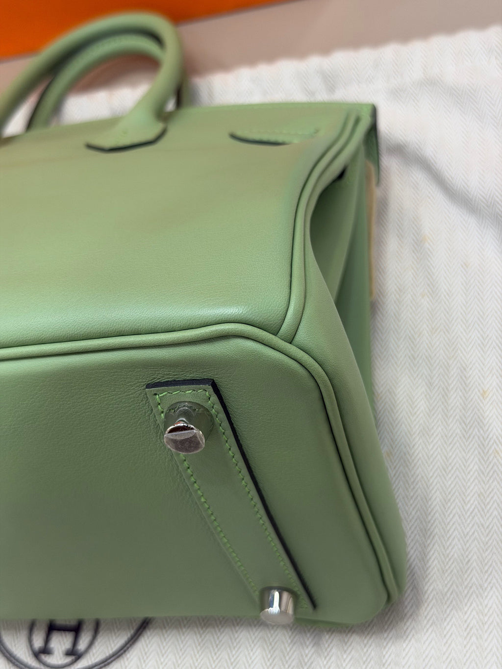 Birkin 25 Vert Criquet
