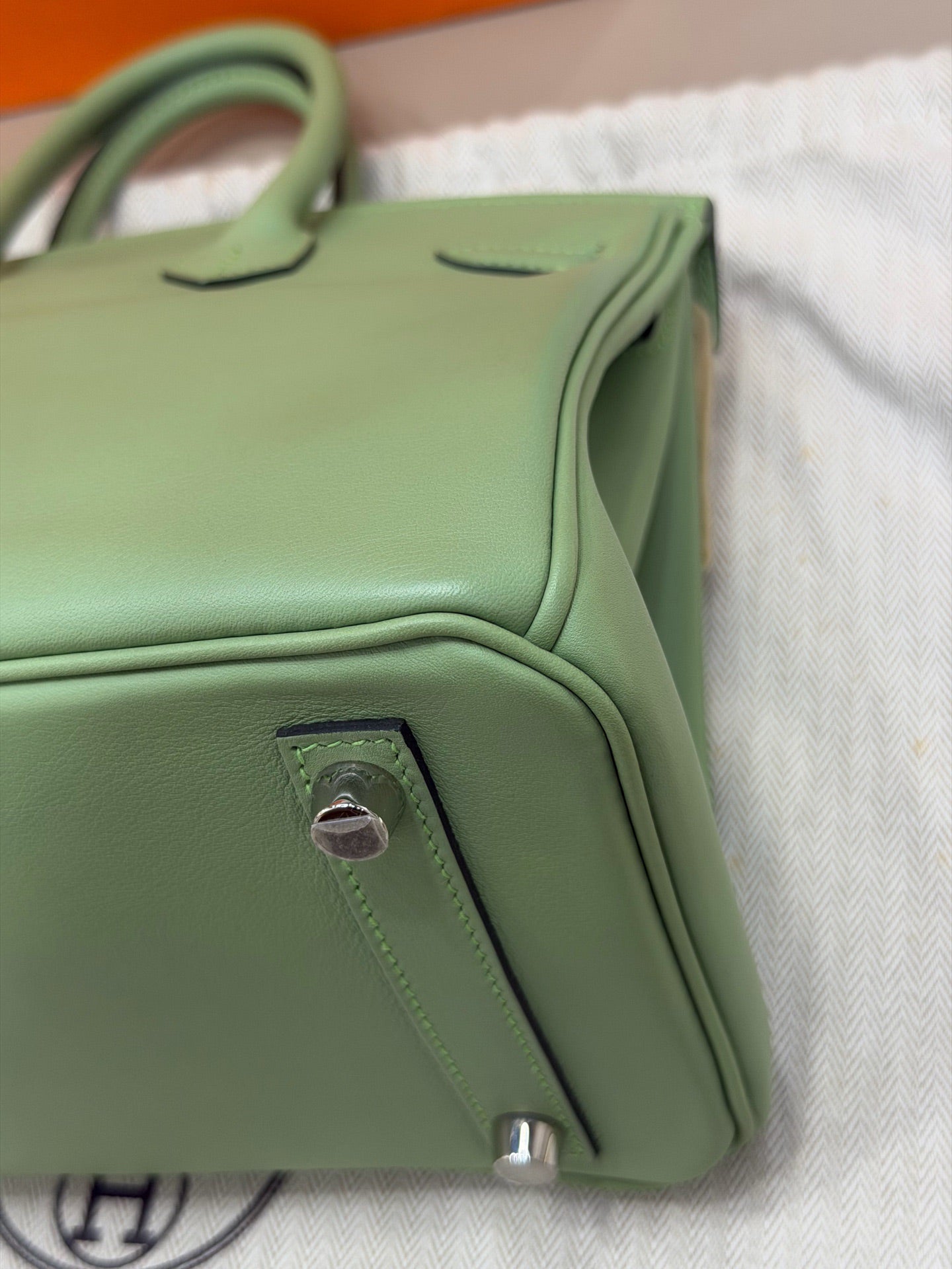 Birkin 25 Vert Criquet