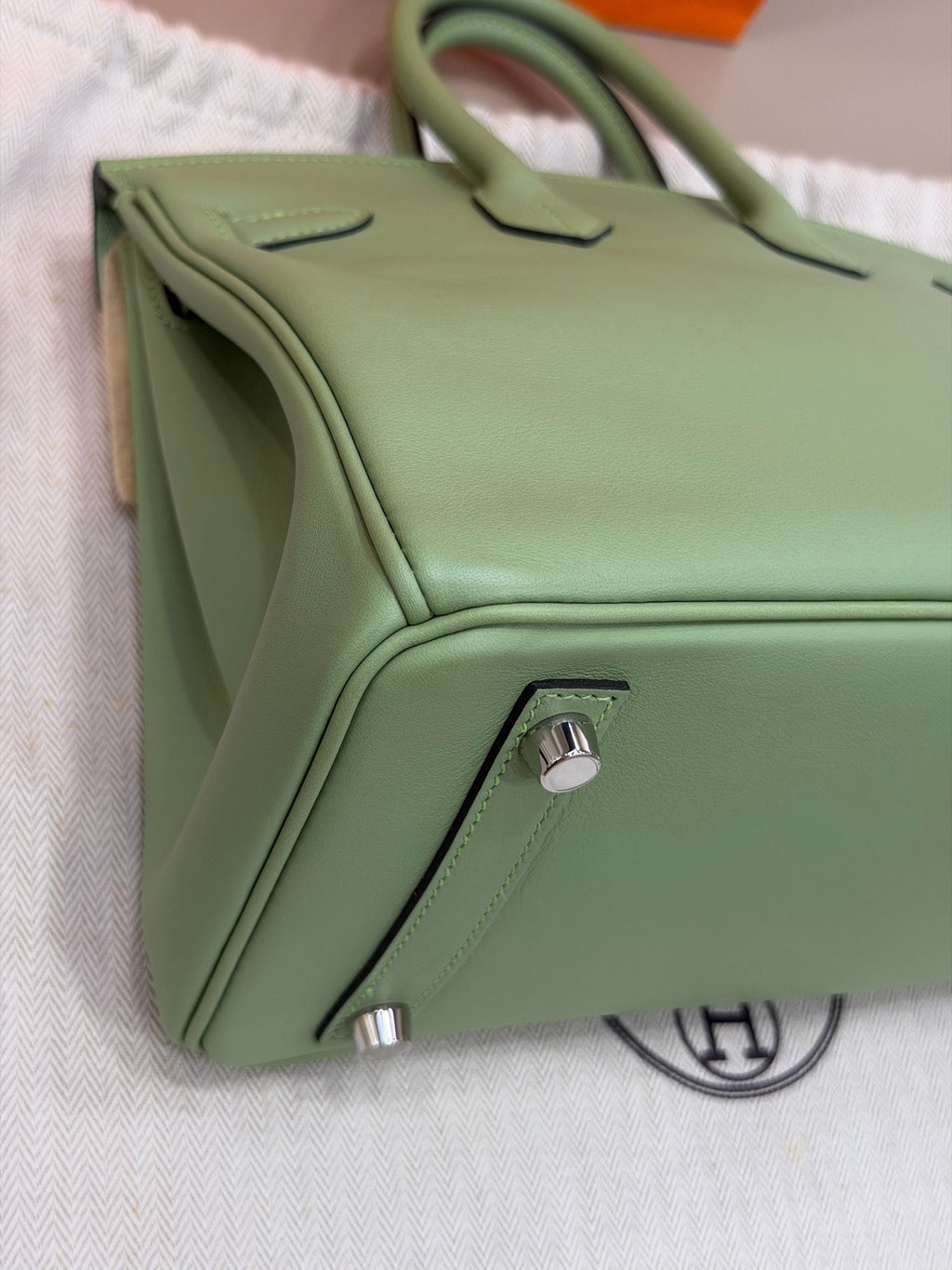 Birkin 25 Vert Criquet