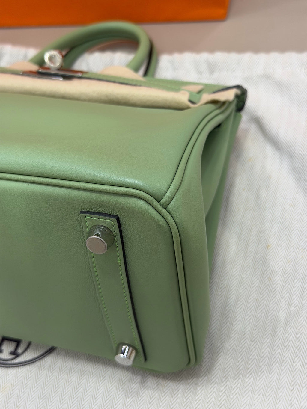 Birkin 25 Vert Criquet